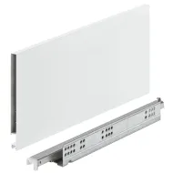 Stalčių šonai Matrix Box Slim A Synchro, H175mm, L300mm, 30kg, švelnaus uždarymo, balta