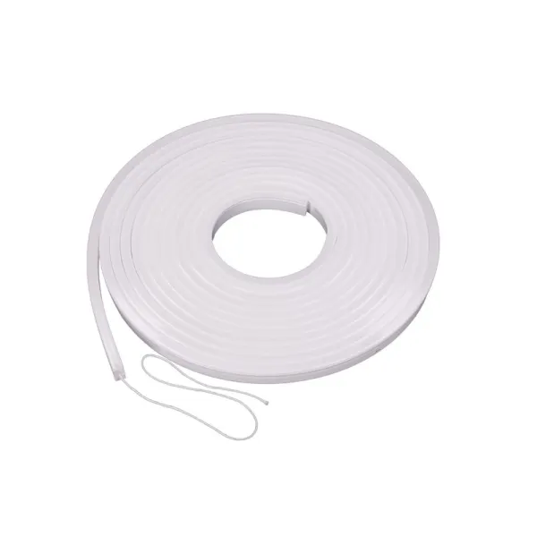 Profilis silikoninis FlexLine 8mm, LED juostai, 5m, balta