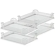 Shelf set, Kesseböhmer MagicCorner Corner cabinet carousel fitting