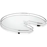 Lentyna karuselės 3/4 rato H900mm, CLASSIC balta/chrom