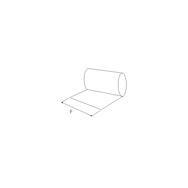 Kilimėlis guminis Water Protection P480mm, balta