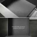 Insert mat, rubber, Water Protection W600mm white