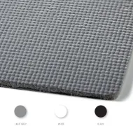 Kilimėlis guminis Fabric P600mm, balta