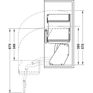 Wall unit lift, Kesseböhmer iMove