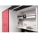 Lentyna iMOVE vienguba P900mm, antracitas