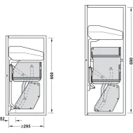 Wall unit lift, Kesseböhmer iMove
