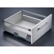 Kartelių komplektas SLIMSIDE 500 stačiakampės antracitas