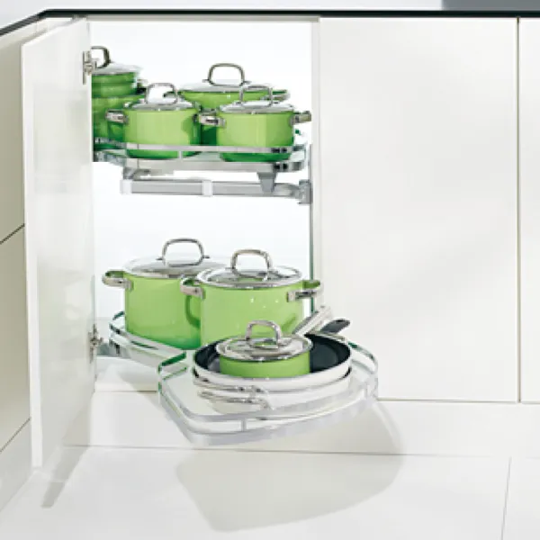 Lentynos kamp. mech. LEMANS2 CLASSIC P600mm, L chromas