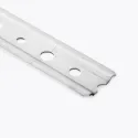 Wall-mounted cabinet hanging bar L2000mm