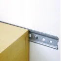 Wall-mounted cabinet hanging bar L2000mm