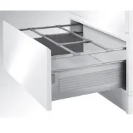 Side rail for drawer METALBOX L550mm white