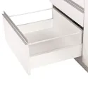 Paaukštinimas šoninis stalčiui METALBOX L550mm, balta
