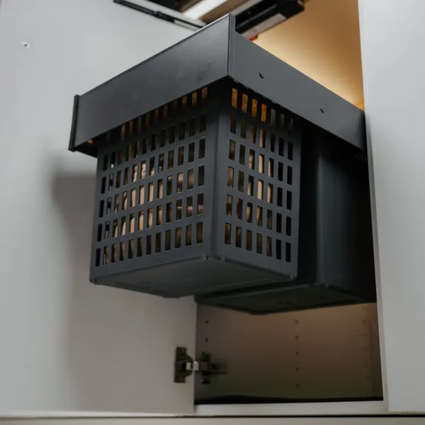 Šiušliadėžė ištraukiama Select Side Eco, MP400mm, antracitas