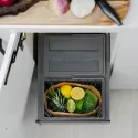 Šiušliadėžė ištraukiama Select Side Eco, MP400mm, antracitas