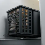 Šiušliadėžė ištraukiama Select Basic Eco, MP400mm, antracitas