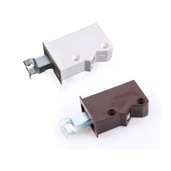 Cabinet hanger, adjustable, right, dark brown