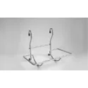 Paper towel rack, single, matt nickel