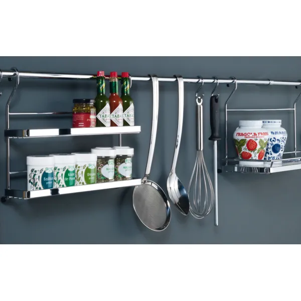 Beaker holder, Steel railing system