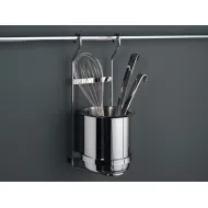 Puodas didelis 145x150x360mm, chromas