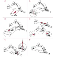 Slopintuvas kampiniam mechanizmui Combi's 2, antracitas