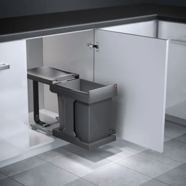 Single waste bin, 20 litres, Hailo Solo 3636-01