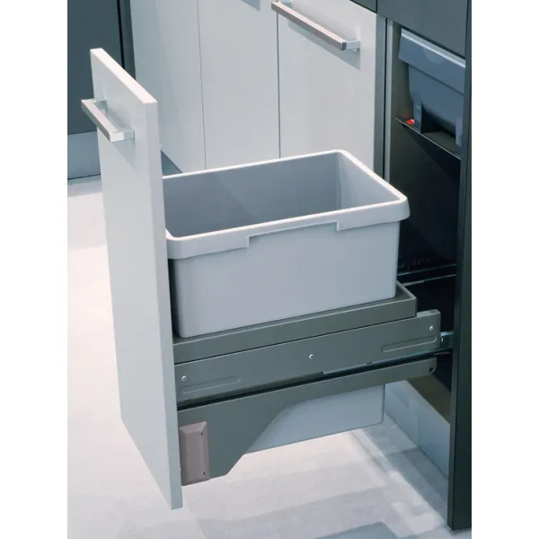 Single waste bin, 30 litres, Hailo Euro Cargo S