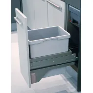 Single waste bin, 30 litres, Hailo Euro Cargo S