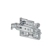 Cabinet hanger, adjustable, SCARPI-4, right