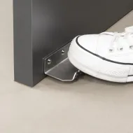 Door opening plate L100mm stainless steel
