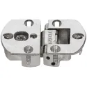 Flap hinge, 3-dimensionally adjustable, zinc alloy