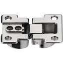 Flap hinge, 90°, 3D adjustable, for wooden flaps