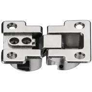 Flap hinge, 90°, 3D adjustable, for wooden flaps
