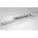 Pull-out towel rail, double, L410mm chrome