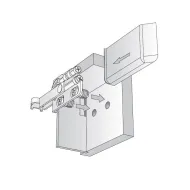 Cover SCARPI-4, right, black RAL9005