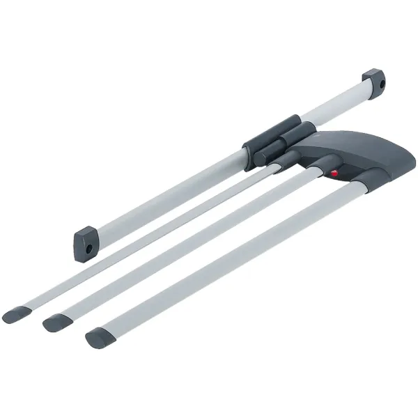 Rankšluostinė ištraukiama triguba L454mm, matinis chromas