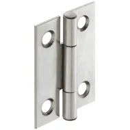 Hinge, Rolled, with riveted pin, crank A, straight