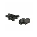 Lankstas šarnyrinis 180° VICI 59.3x12.4mm juoda