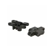 Lankstas šarnyrinis VICI 59,3x12,4mm, juodas SISO