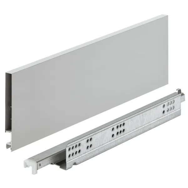 Drawer set Matrix Box Slim A Synchro, H128mm L350mm 30kg soft-close grey