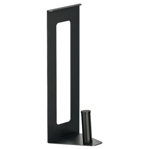 Laikiklis popieriniam rankšluosčiui 90x99x273mm, juoda