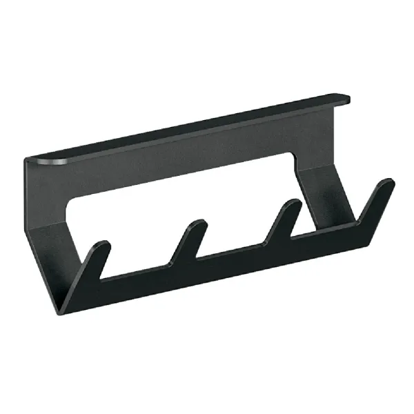 Pakabėlė triguba 120x39x54mm, juoda