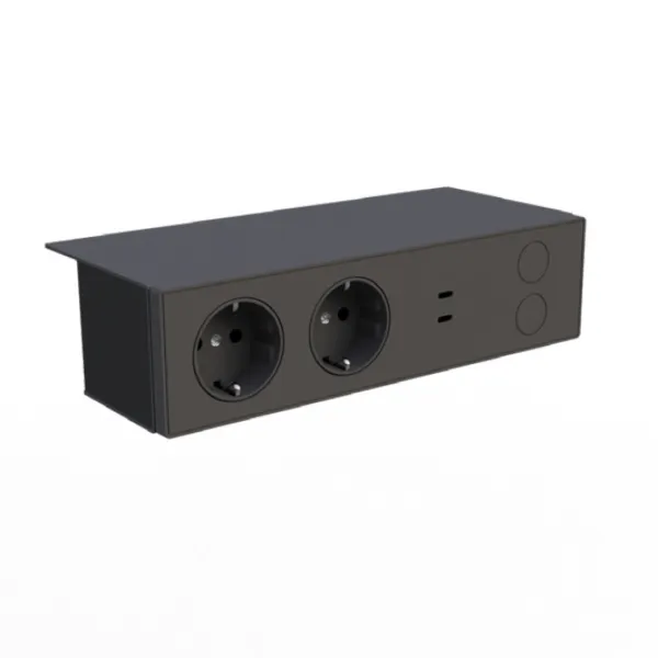 Power distributing unit/driver for NETY rail SYSTEMA SCK D-M MAX 24V/100W black MW M24