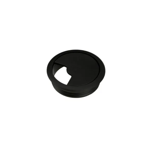 Lizdas laidams Ø60x20mm, juoda