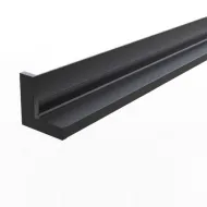 Kabykla profilis SYSTEMA SHE D-M L900mm, 2x8,8W 24V MW juoda matinė