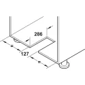 Electronic strike, Libero® 3.0 with sensor in plinth area