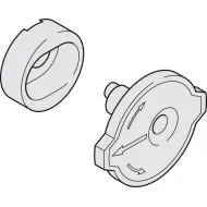 Drawer front adjuster, 2-piece