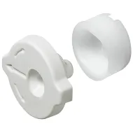 Drawer front adjuster, 2-piece