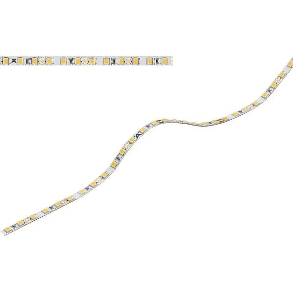 LED strip light, Häfele Loox5 LED 2061 12V 5mm 2-pin (monochrome), 120 LEDs/m, 9.6W/m, IP20