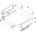 Stalčių šonai MX BOX S H120mm, L350mm, 35kg SF balta