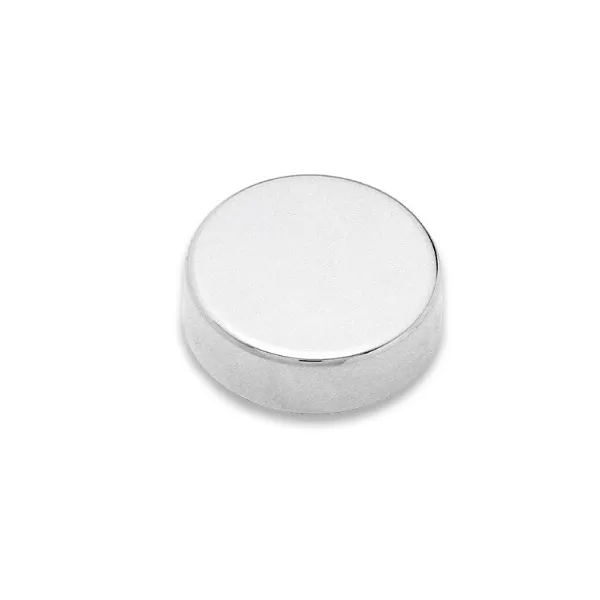 Round cover for glass hinge 26° white